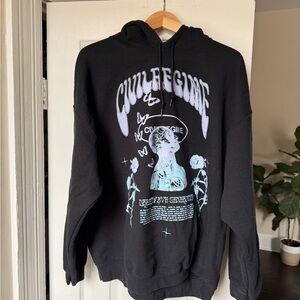 Black Civil Regime Graphic Hoodie